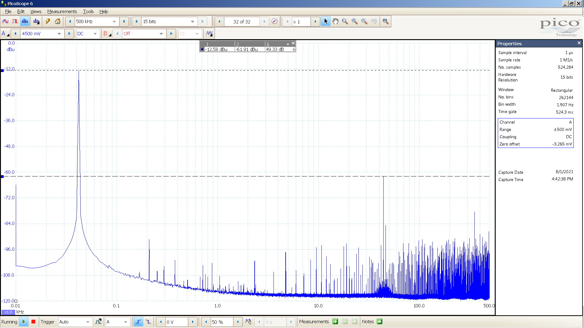 20210801 dac1421 40 Hz sine FFT -20dBFS 44K spdif SE Slow.png
